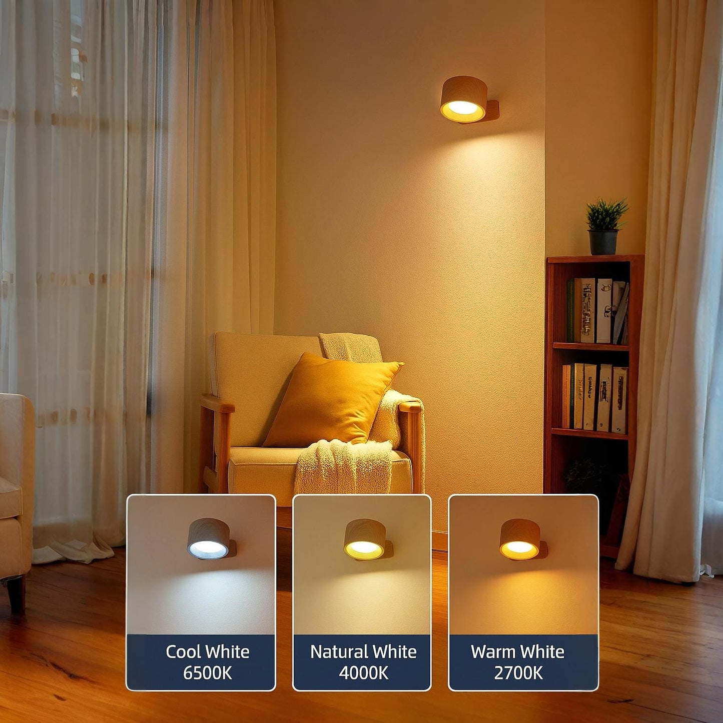 Infinity Lamp – No Drill, Just Stick, Click & Relax