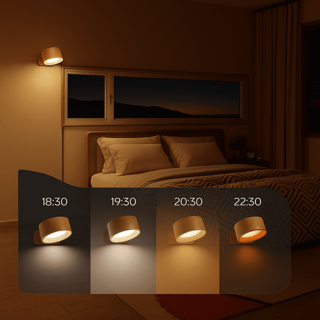Infinity Lamp – No Drill, Just Stick, Click & Relax