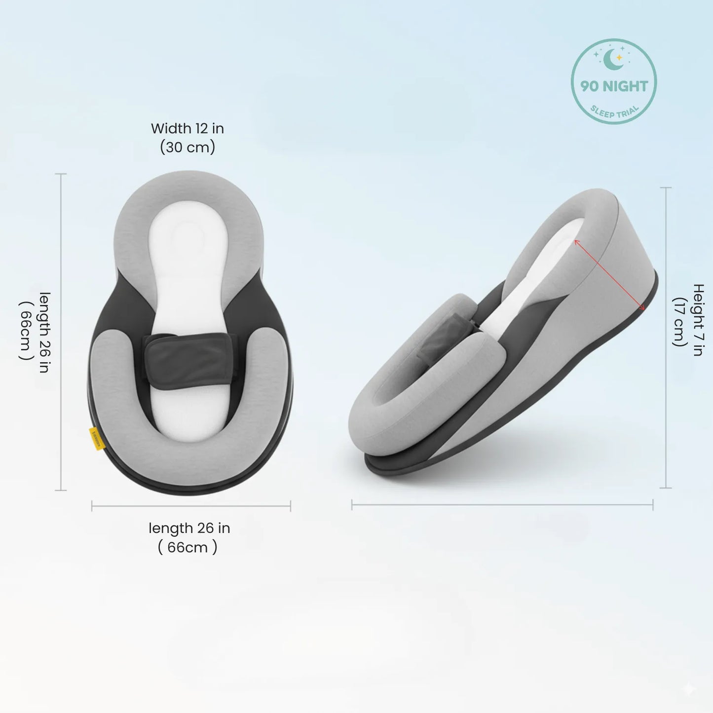 LullaNest™ - Reflux, Soothes Baby & Lets You Rest